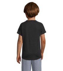 Camiseta personalizable Deporte Niño Manga Corta Raglán